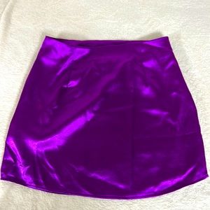 Purple Mini Skirt